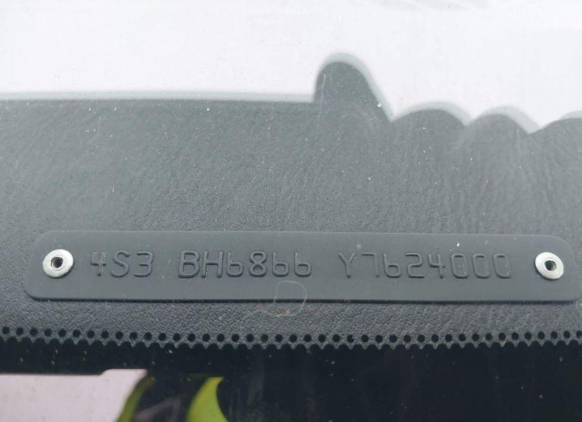 Photo 9 of 2000 Subaru Outback LIMITED (VIN 4S3BH6866Y7624000)