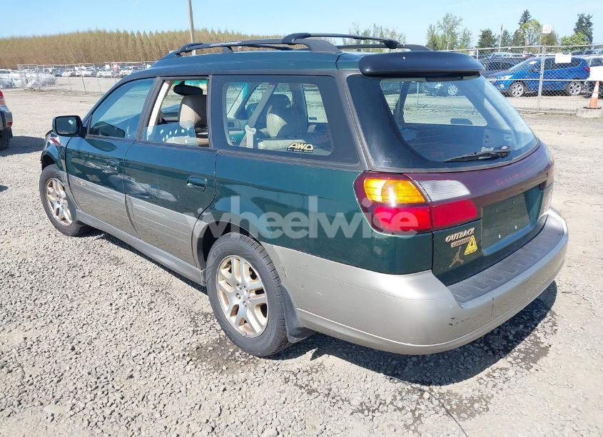 Photo 3 of 2002 Subaru Outback LIMITED (VIN 4S3BH686X27659629)