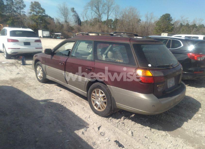 Photo 3 of 2001 Subaru Outback H6-3.0 (VIN 4S3BH806X17654226)