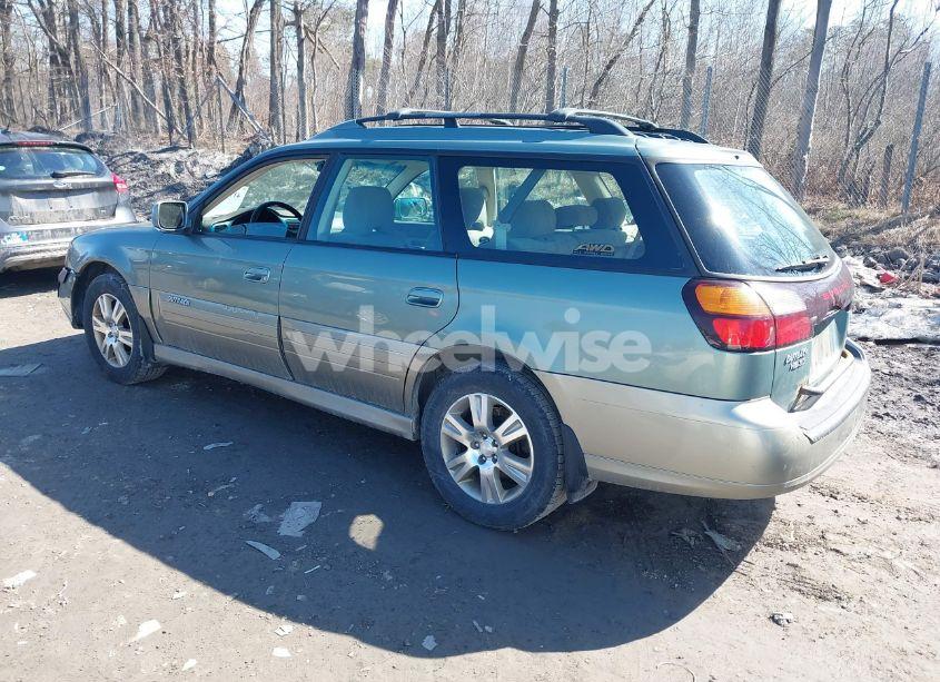 Photo 3 of 2004 Subaru Outback H6-3.0 W/35TH ANNIVERSARY EDITION (VIN 4S3BH815347630683)