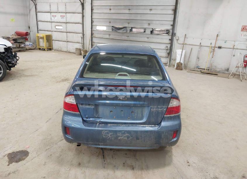Photo 16 of 2008 Subaru Legacy 2.5I (VIN 4S3BL616087222367)