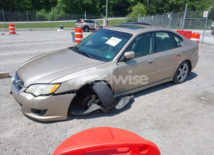 Photo 2 of 2008 Subaru Legacy 2.5I (VIN 4S3BL616X87211196)