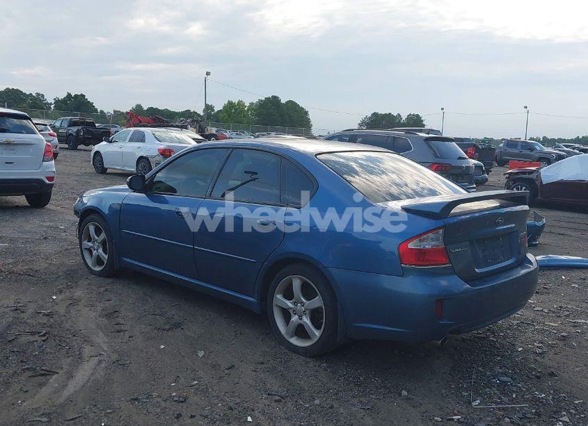 Photo 3 of 2008 Subaru Legacy 2.5I LIMITED (VIN 4S3BL626687215826)