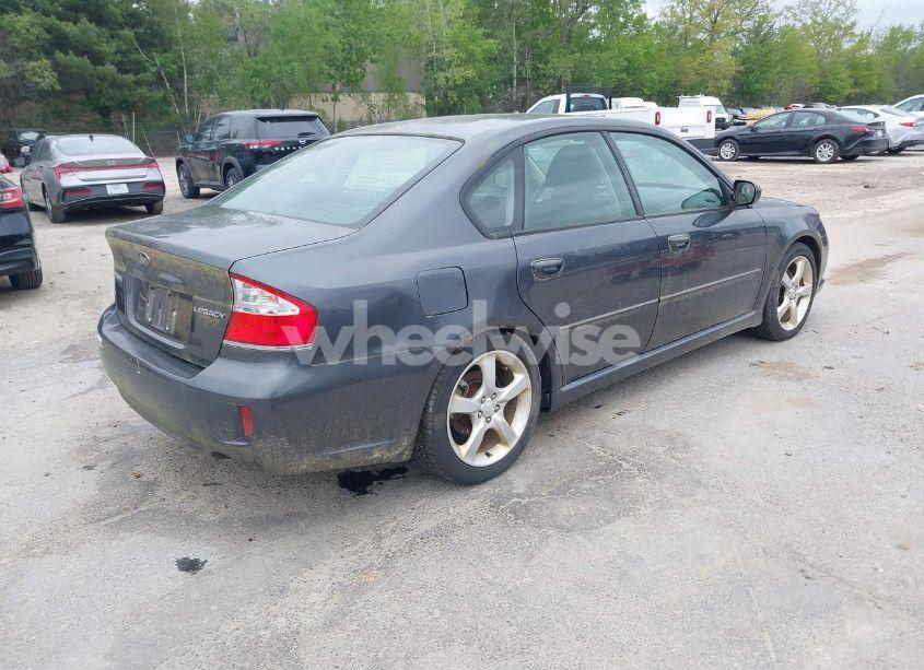 Photo 4 of 2008 Subaru Legacy 2.5I LIMITED (VIN 4S3BL626987217652)
