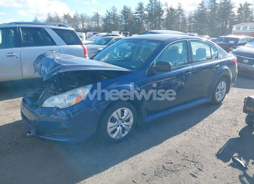 Photo 2 of 2010 Subaru Legacy 2.5I (VIN 4S3BMAA63A1247241)
