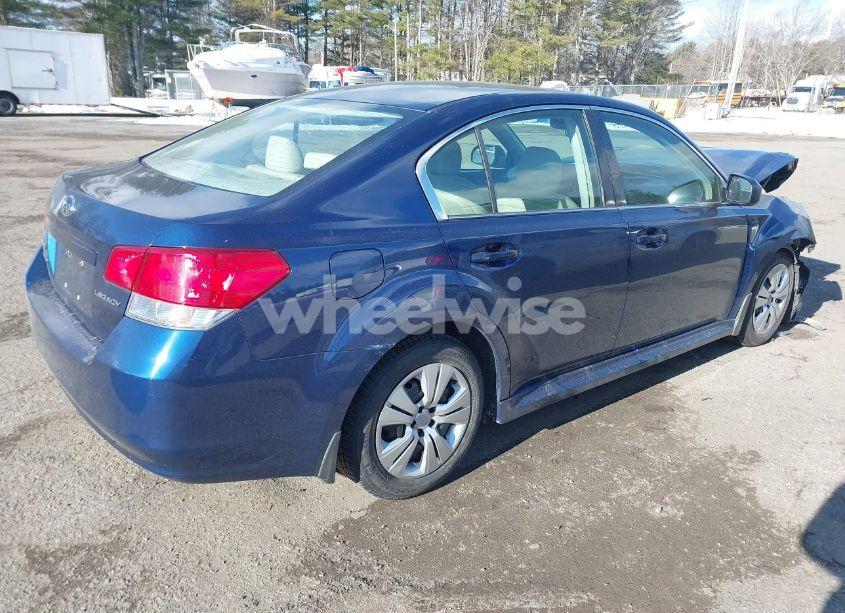 Photo 4 of 2010 Subaru Legacy 2.5I (VIN 4S3BMAA63A1247241)