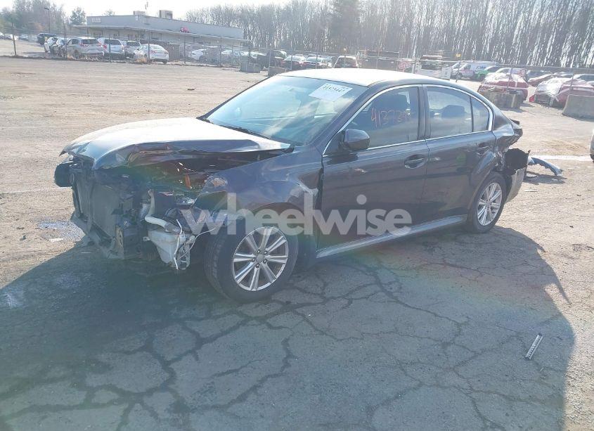 Photo 2 of 2011 Subaru Legacy 2.5I PREMIUM (VIN 4S3BMAG6XB1212978)