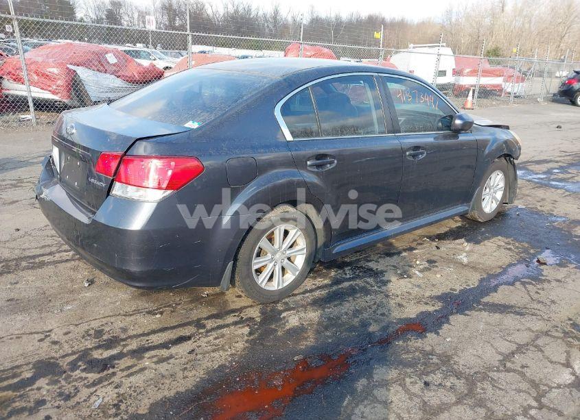 Photo 4 of 2011 Subaru Legacy 2.5I PREMIUM (VIN 4S3BMAG6XB1212978)