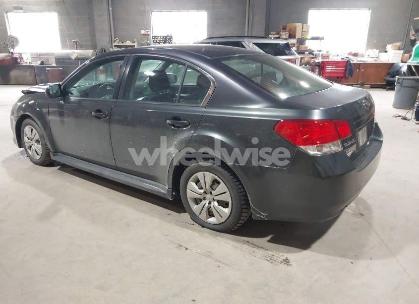 Photo 3 of 2010 Subaru Legacy 2.5I (VIN 4S3BMBA61A3218959)