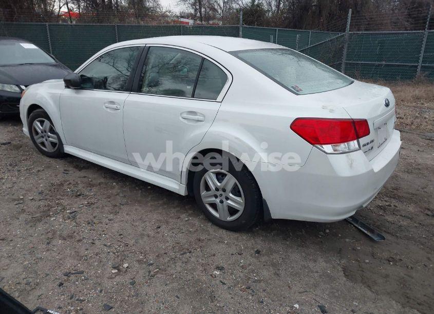 Photo 3 of 2012 Subaru Legacy 2.5I (VIN 4S3BMBA61C3032597)