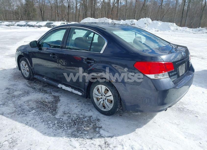Photo 3 of 2011 Subaru Legacy 2.5I (VIN 4S3BMBA63B3211478)