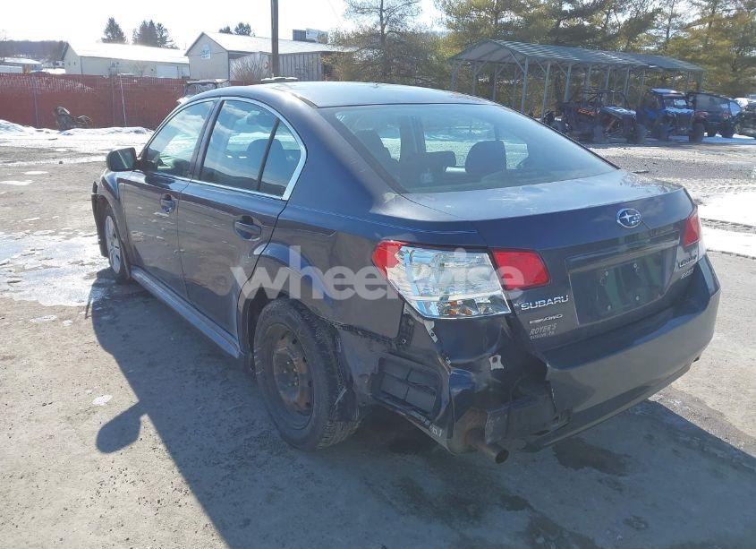Photo 6 of 2013 Subaru Legacy 2.5I (VIN 4S3BMBA63D3016502)