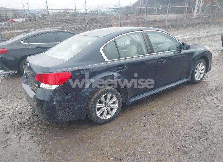 Photo 4 of 2012 Subaru Legacy 2.5I (VIN 4S3BMBA66C3002396)