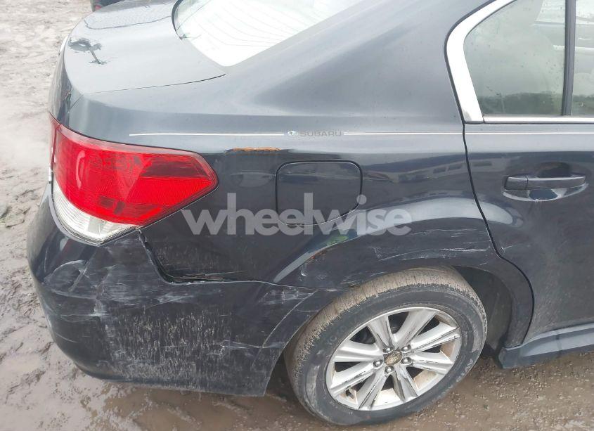 Photo 6 of 2012 Subaru Legacy 2.5I (VIN 4S3BMBA66C3002396)
