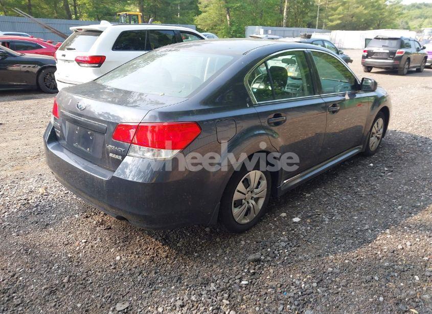 Photo 4 of 2010 Subaru Legacy 2.5I (VIN 4S3BMBA69A3221933)