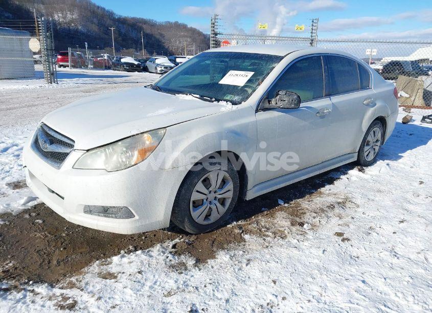 Photo 2 of 2012 Subaru Legacy 2.5I (VIN 4S3BMBA6XC3003907)