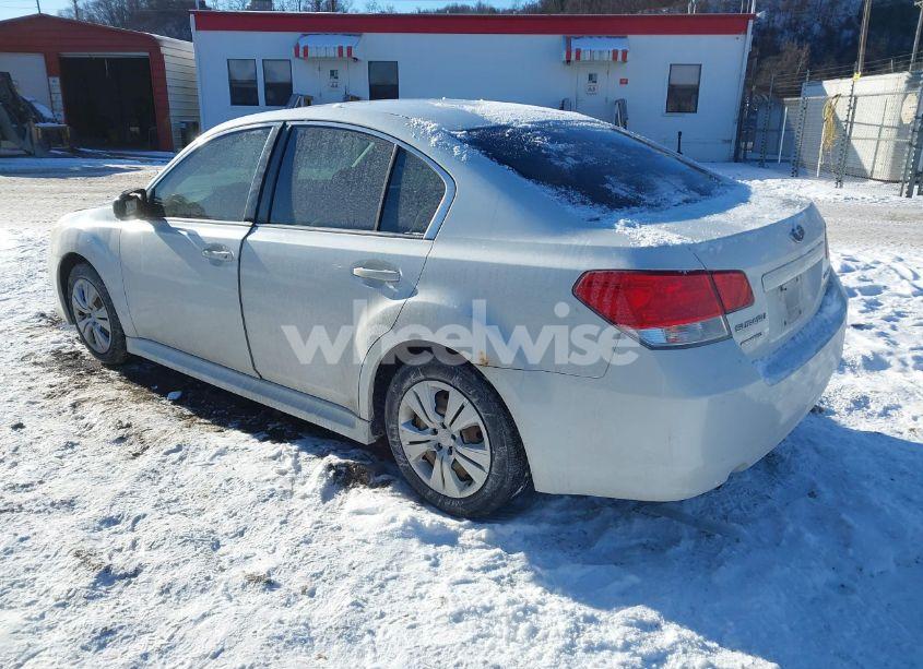 Photo 3 of 2012 Subaru Legacy 2.5I (VIN 4S3BMBA6XC3003907)