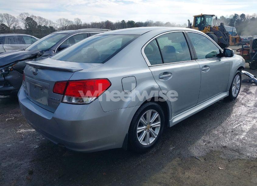 Photo 4 of 2012 Subaru Legacy 2.5I PREMIUM (VIN 4S3BMBB66C3038765)
