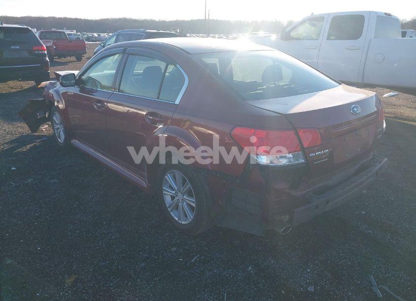 Photo 3 of 2010 Subaru Legacy 2.5I PREMIUM (VIN 4S3BMBB69A3247494)