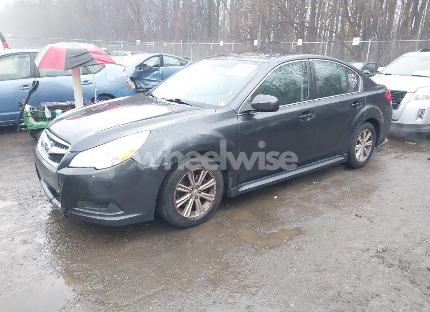 Photo 2 of 2010 Subaru Legacy 2.5I PREMIUM (VIN 4S3BMBC60A3231845)