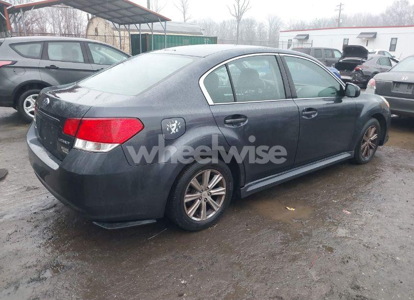 Photo 4 of 2010 Subaru Legacy 2.5I PREMIUM (VIN 4S3BMBC60A3231845)
