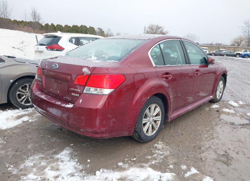 Photo 4 of 2012 Subaru Legacy 2.5I PREMIUM (VIN 4S3BMBC61C3003324)