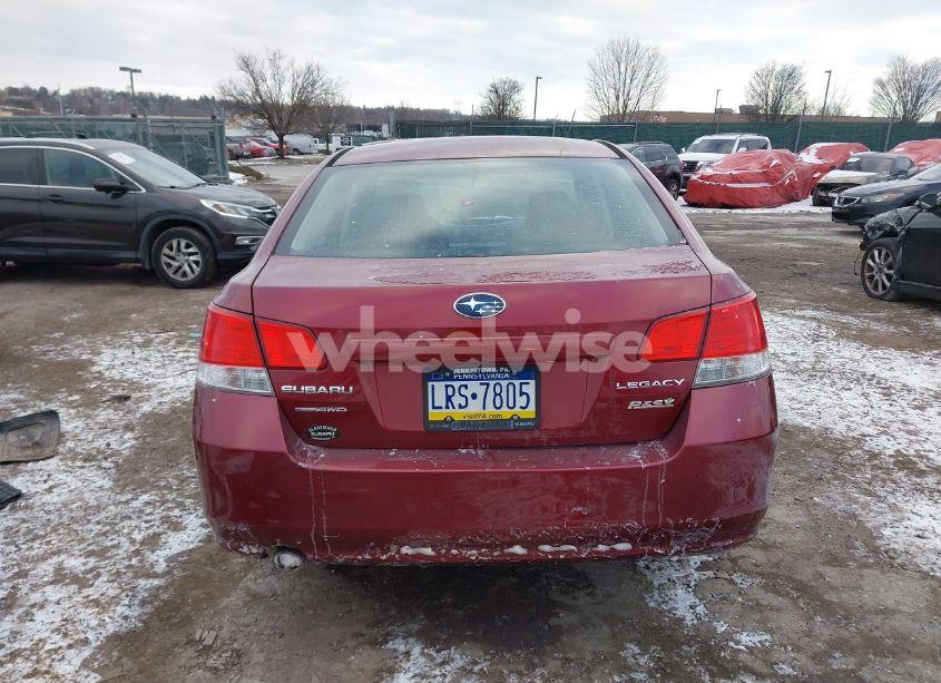 Photo 15 of 2012 Subaru Legacy 2.5I PREMIUM (VIN 4S3BMBC61C3034542)