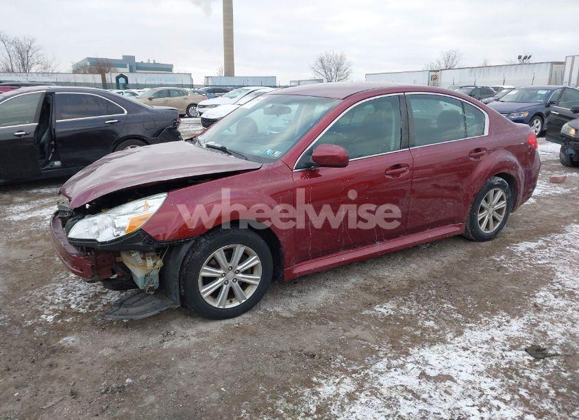 Photo 2 of 2012 Subaru Legacy 2.5I PREMIUM (VIN 4S3BMBC61C3034542)