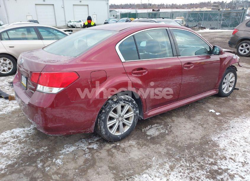 Photo 4 of 2012 Subaru Legacy 2.5I PREMIUM (VIN 4S3BMBC61C3034542)