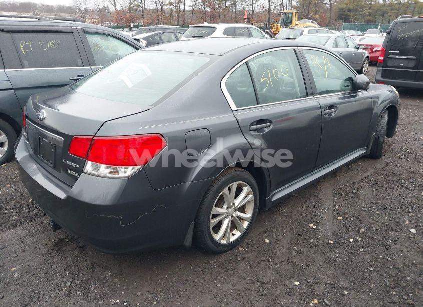Photo 4 of 2013 Subaru Legacy 2.5I PREMIUM (VIN 4S3BMBC61D3005009)