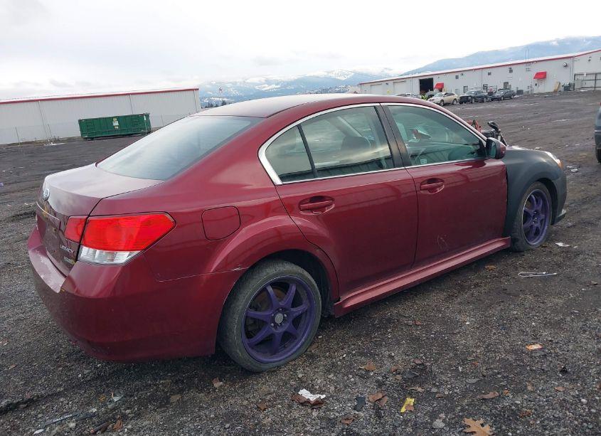 Photo 4 of 2010 Subaru Legacy 2.5I PREMIUM (VIN 4S3BMBC62A3245102)