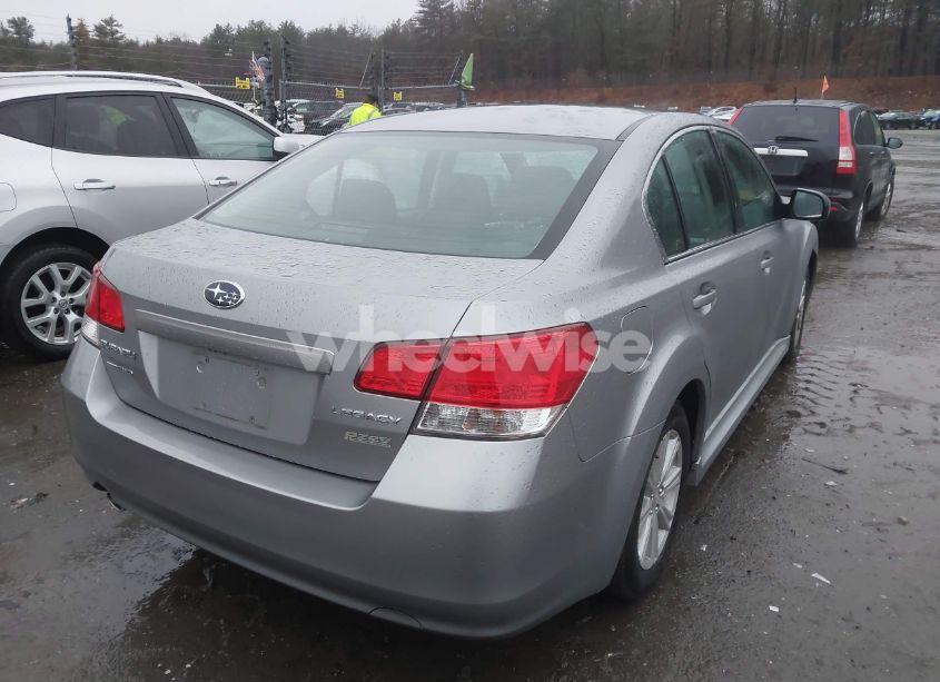 Photo 4 of 2010 Subaru Legacy 2.5I PREMIUM (VIN 4S3BMBC64A3226499)