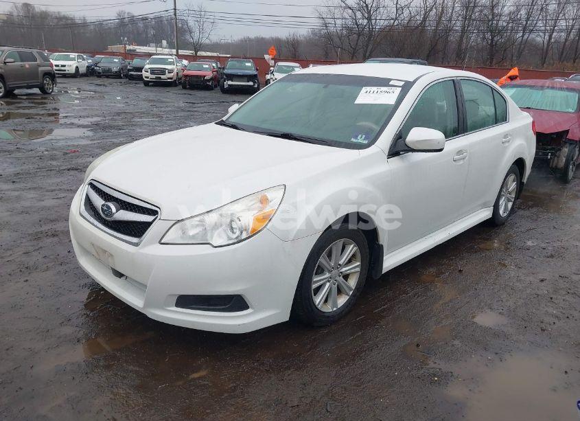 Photo 2 of 2010 Subaru Legacy 2.5I PREMIUM (VIN 4S3BMBC64A3230570)