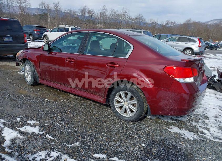 Photo 3 of 2011 Subaru Legacy 2.5I PREMIUM (VIN 4S3BMBC64B3221546)