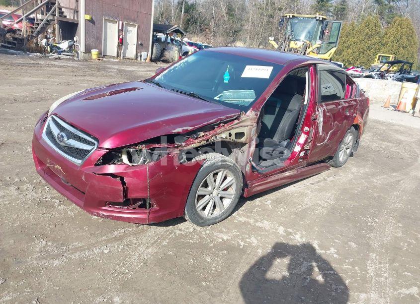 Photo 2 of 2010 Subaru Legacy 2.5I PREMIUM (VIN 4S3BMBC65A3245725)