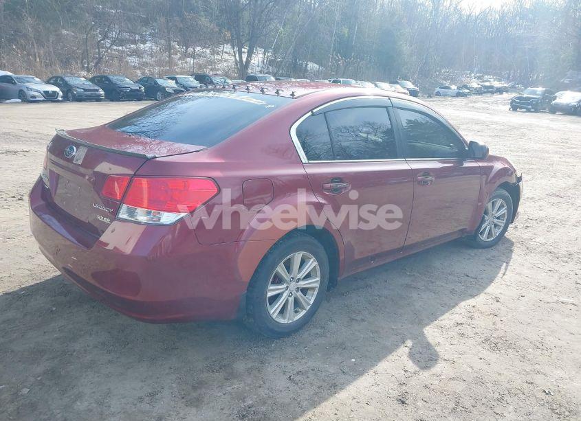 Photo 4 of 2010 Subaru Legacy 2.5I PREMIUM (VIN 4S3BMBC65A3245725)