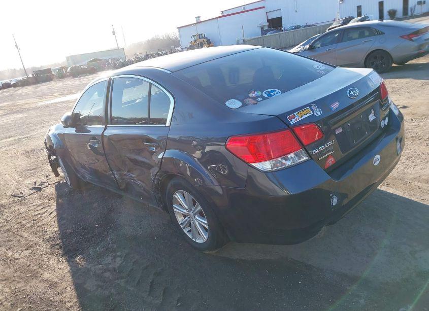 Photo 3 of 2011 Subaru Legacy 2.5I PREMIUM (VIN 4S3BMBC65B3216064)