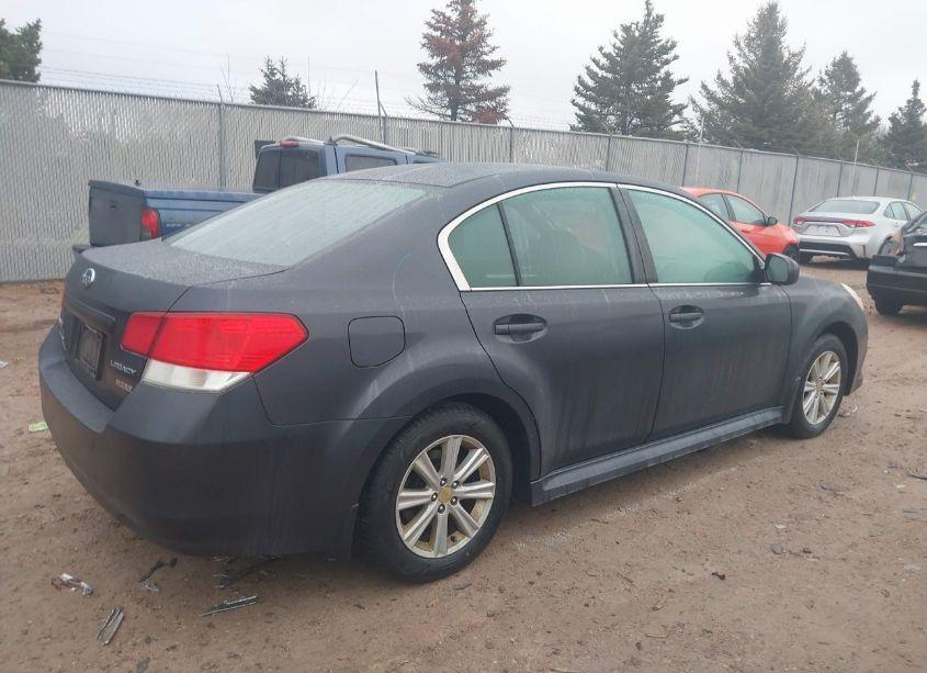Photo 4 of 2012 Subaru Legacy 2.5I PREMIUM (VIN 4S3BMBC65C3011894)