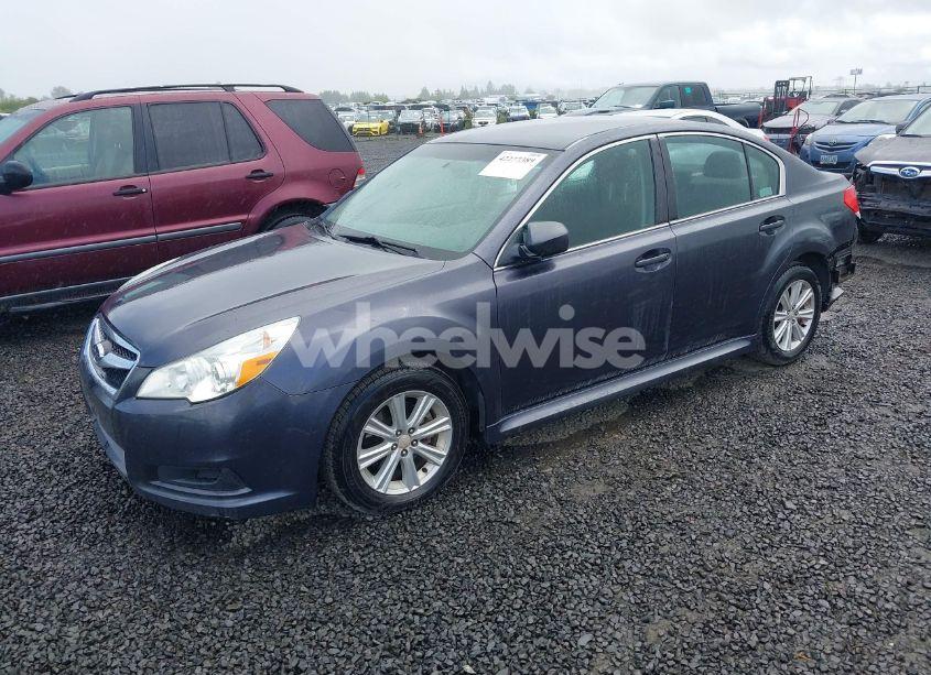 Photo 2 of 2010 Subaru Legacy 2.5I PREMIUM (VIN 4S3BMBC67A3218915)