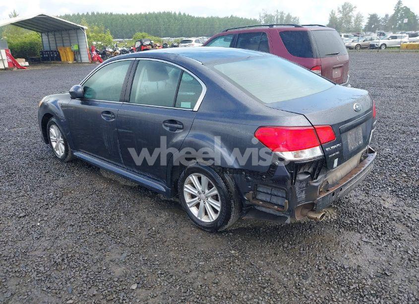 Photo 3 of 2010 Subaru Legacy 2.5I PREMIUM (VIN 4S3BMBC67A3218915)