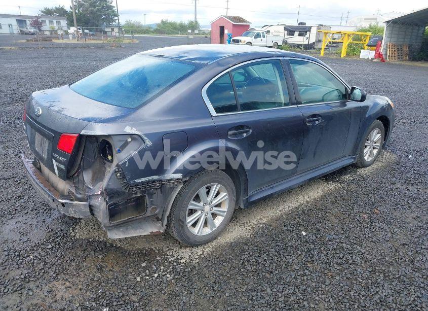 Photo 4 of 2010 Subaru Legacy 2.5I PREMIUM (VIN 4S3BMBC67A3218915)