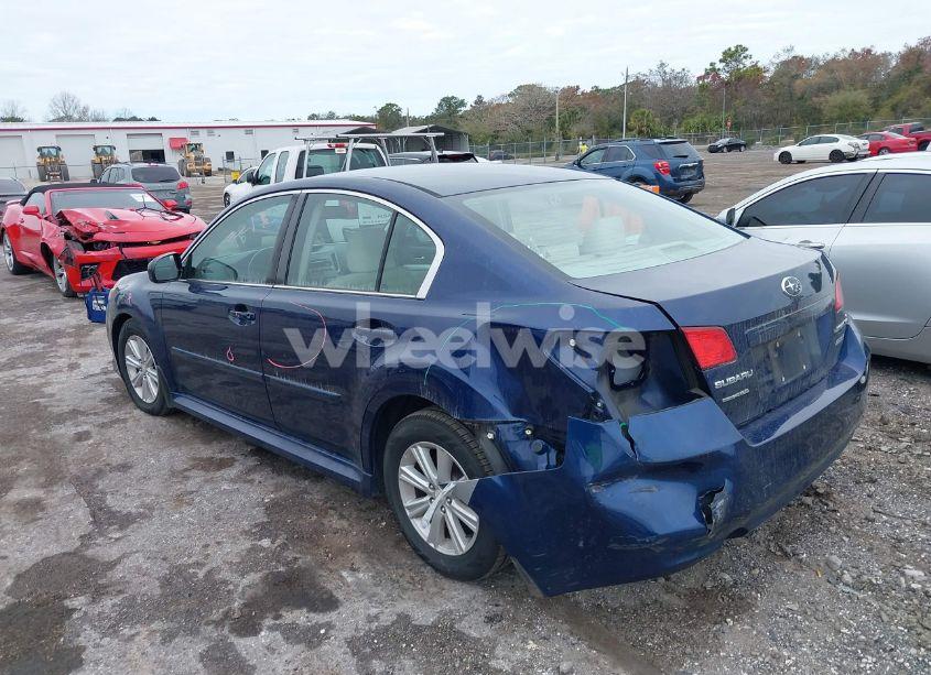 Photo 3 of 2011 Subaru Legacy 2.5I PREMIUM (VIN 4S3BMBC67B3254203)