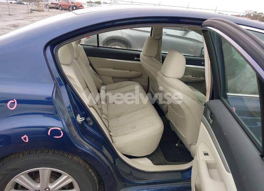 Photo 8 of 2011 Subaru Legacy 2.5I PREMIUM (VIN 4S3BMBC67B3254203)