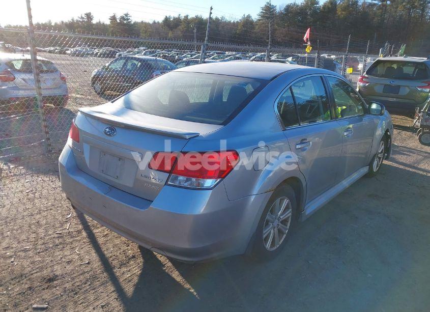 Photo 4 of 2012 Subaru Legacy 2.5I PREMIUM (VIN 4S3BMBC67C3009273)
