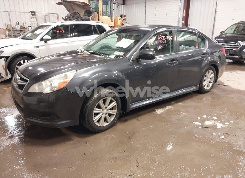 Photo 2 of 2012 Subaru Legacy 2.5I PREMIUM (VIN 4S3BMBC67C3017695)