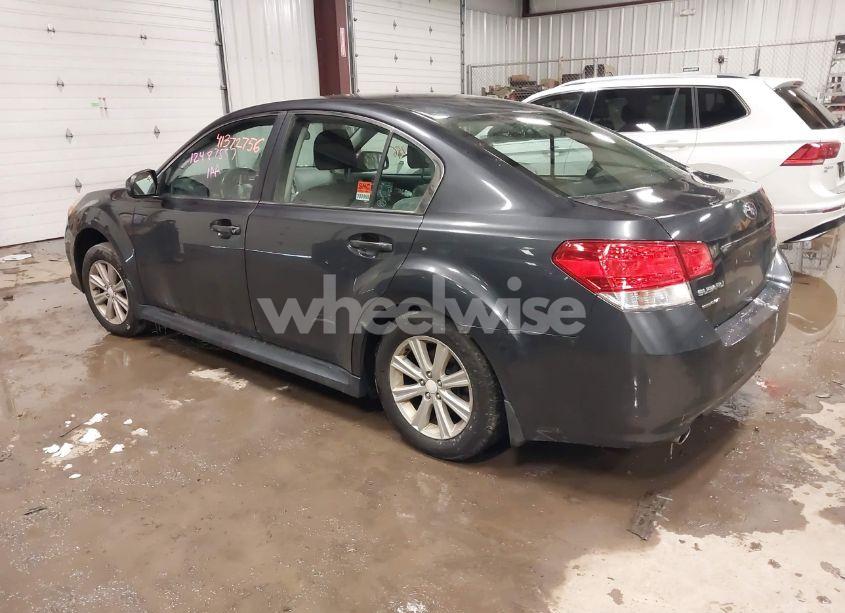 Photo 3 of 2012 Subaru Legacy 2.5I PREMIUM (VIN 4S3BMBC67C3017695)