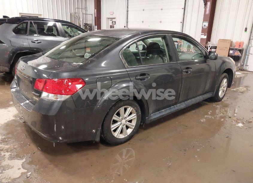 Photo 4 of 2012 Subaru Legacy 2.5I PREMIUM (VIN 4S3BMBC67C3017695)