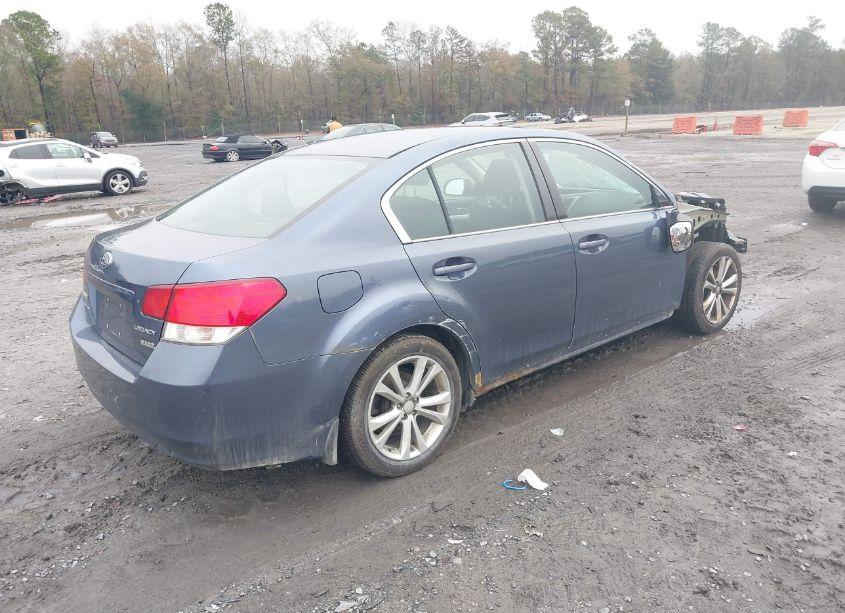 Photo 4 of 2013 Subaru Legacy 2.5I PREMIUM (VIN 4S3BMBC67D3027886)