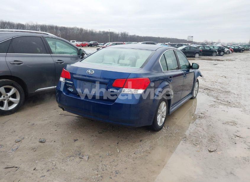 Photo 4 of 2010 Subaru Legacy 2.5I PREMIUM (VIN 4S3BMBC68A3211150)