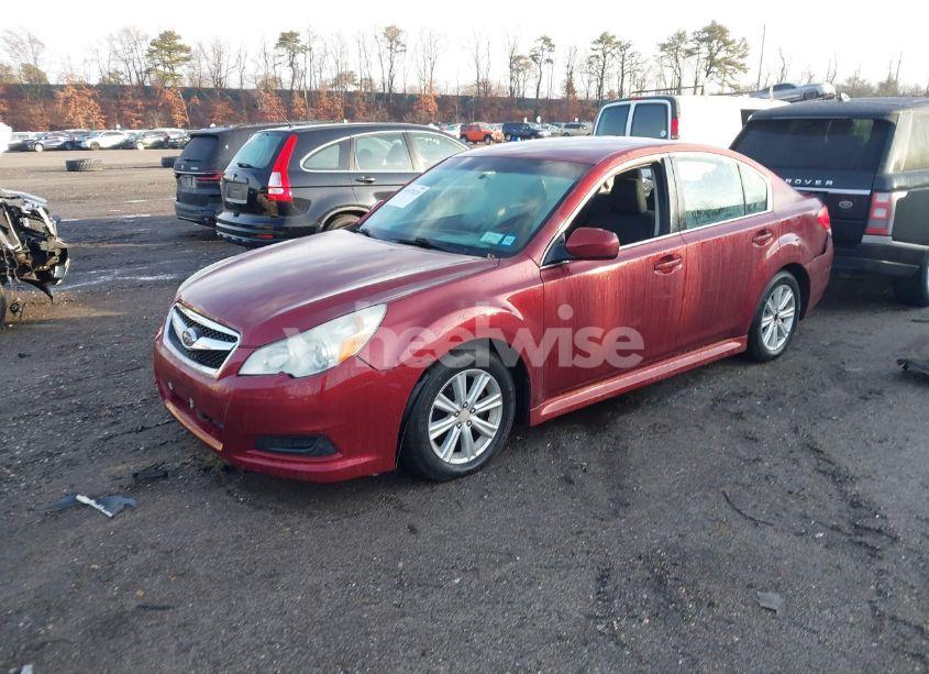 Photo 2 of 2010 Subaru Legacy 2.5I PREMIUM (VIN 4S3BMBC68A3213996)